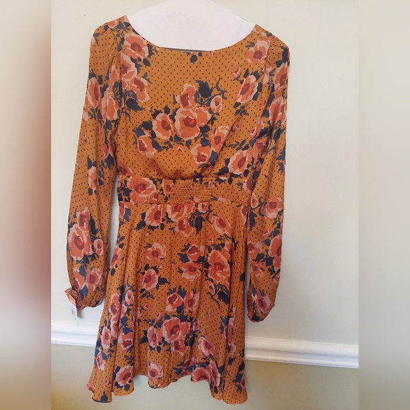 Free People Size 4 Floral Dress - Picture 4 of 6